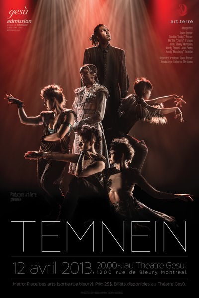 Temnein VonWong dance poster red