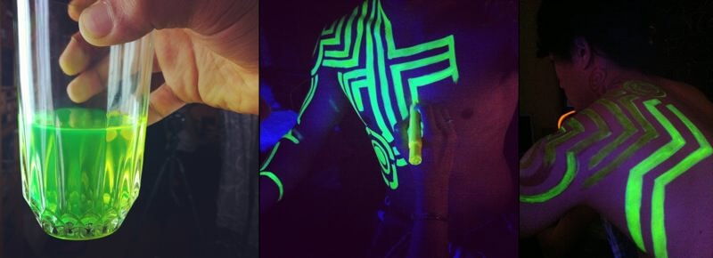 Budget Blacklight Special Effects With A Highlighter