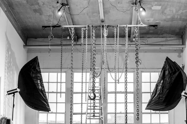Shooting A Stripper Suspended From Chains