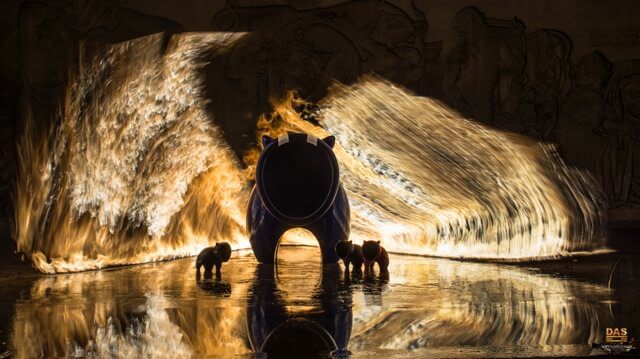 Fine art meets fire