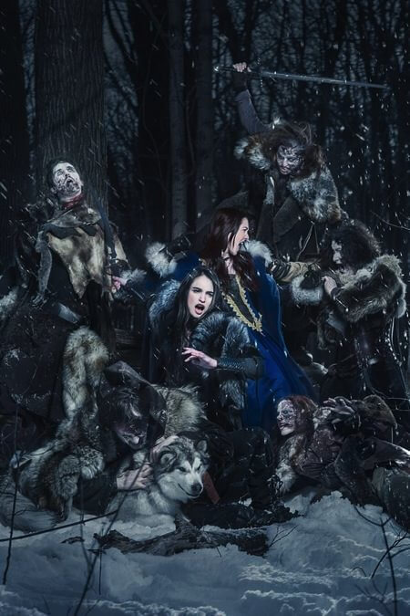 If Arya and Sansa stark survive the next season, this is what I think they&#039;ll look like